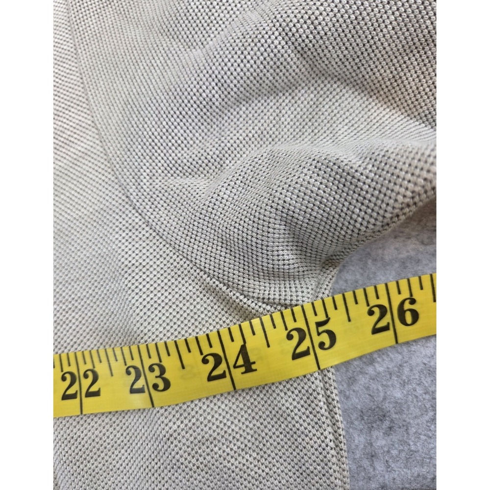 Ping Golf Vintage Sweatshirt L Knit Pullover Spellout Logo Woven Oatmeal Y2K - Picture 6 of 8